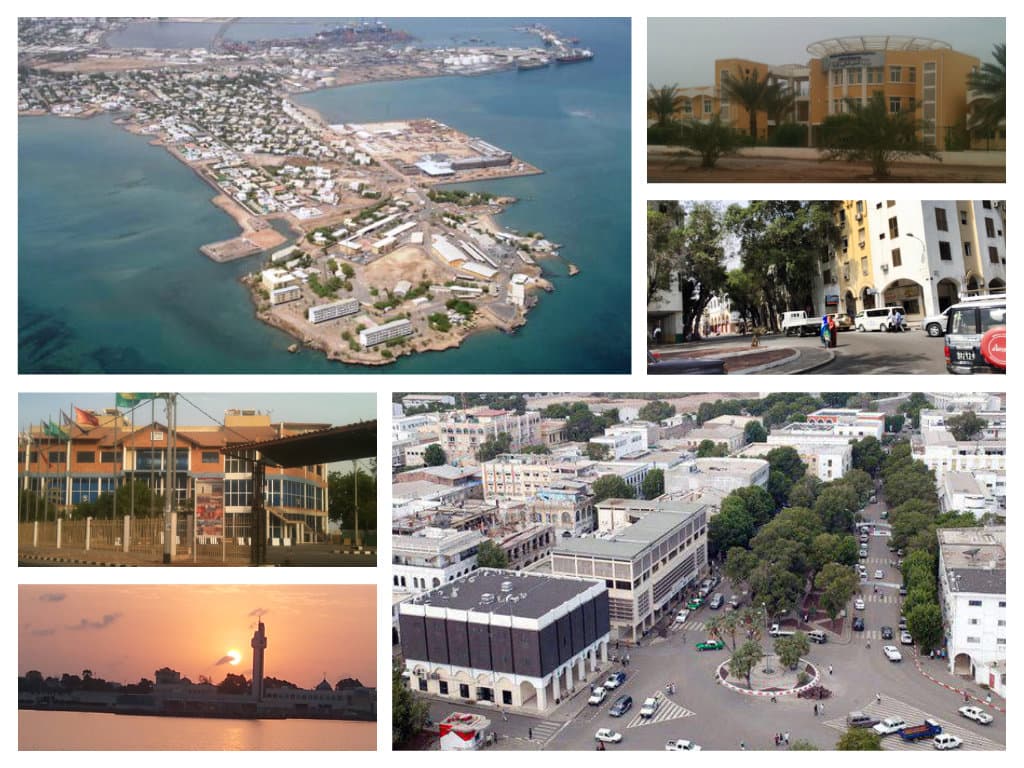 Djibouti city skyline