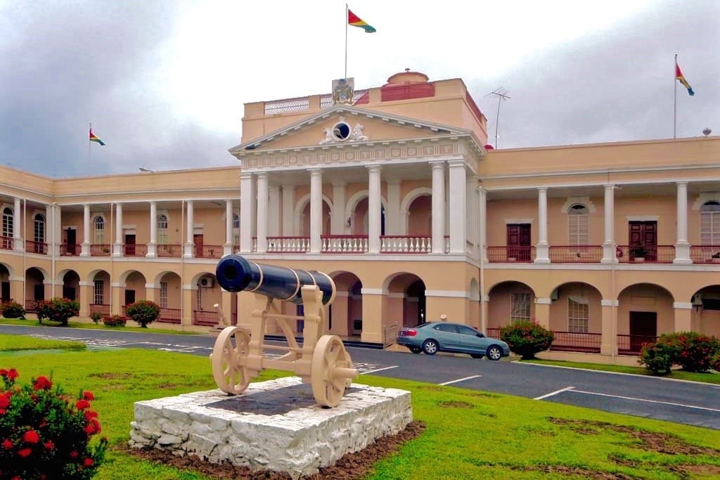 Guyana city skyline