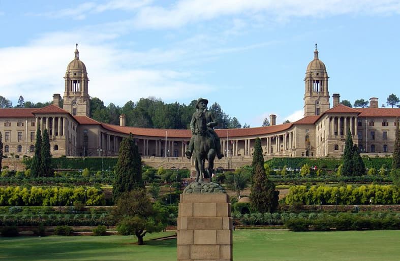 South Africa city skyline