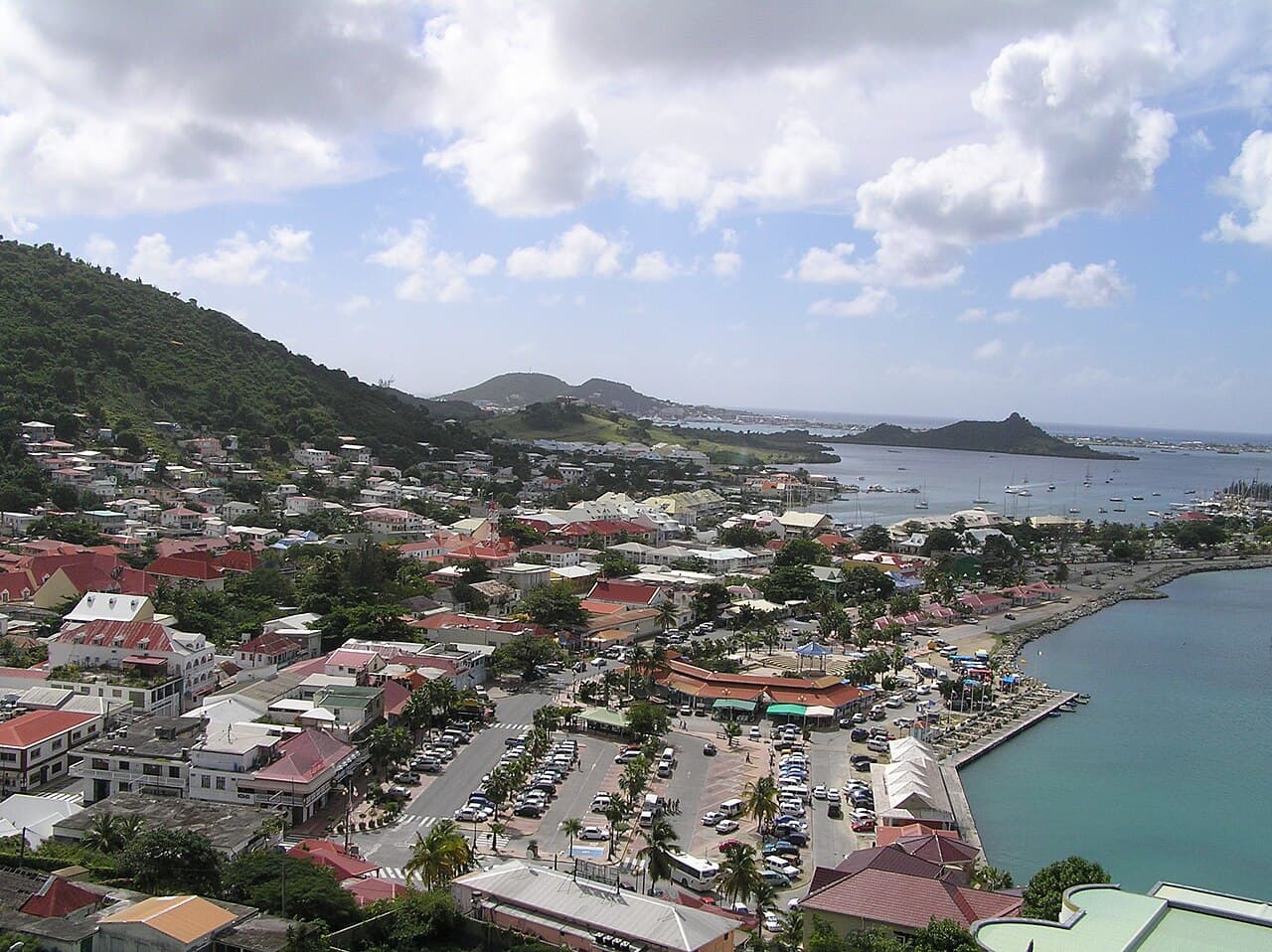 St. Martin city skyline