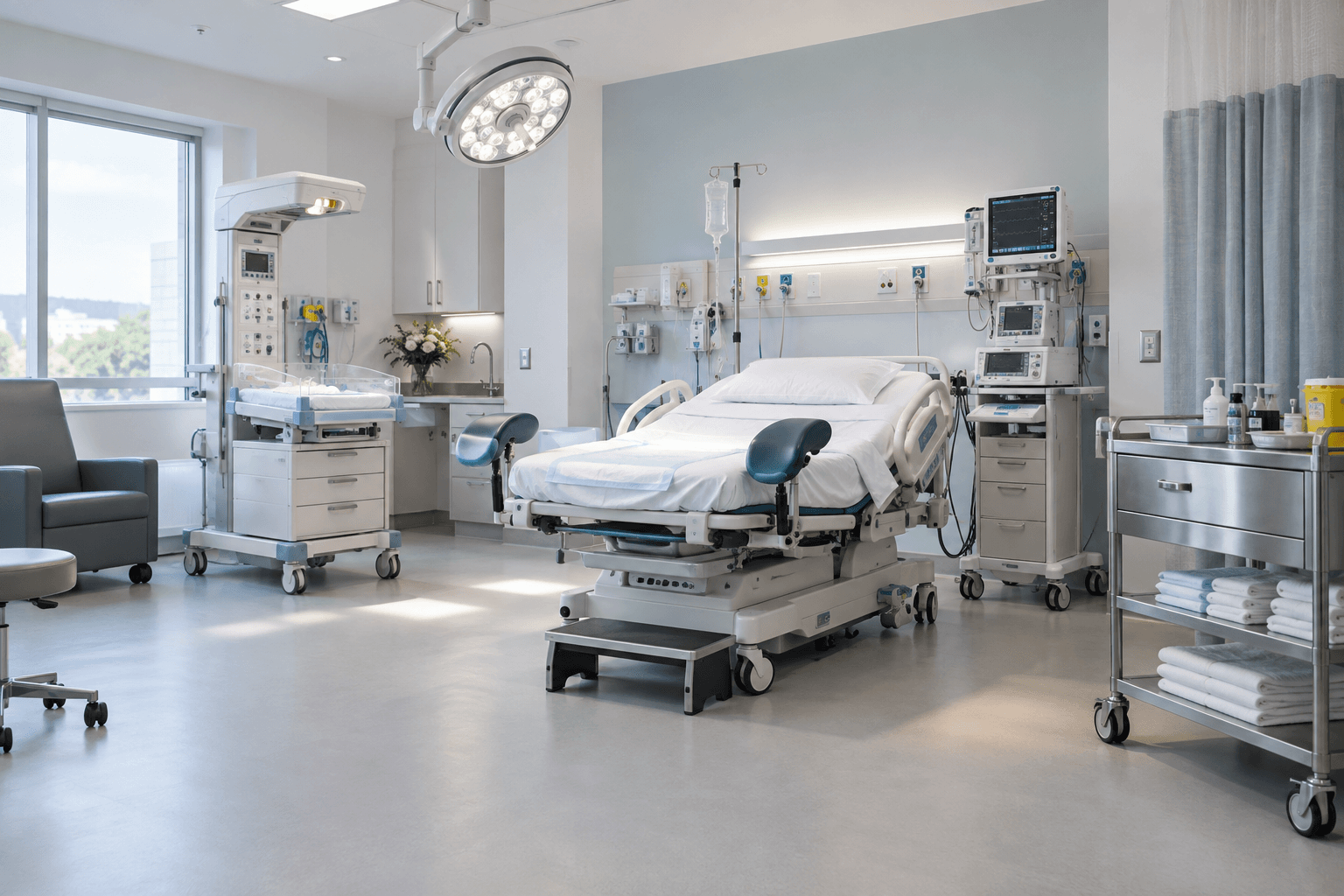 Labour Room Equipment Procurement Guide: Delivery Beds, Vacuum Extractors, PPH Readiness, and Newborn Care