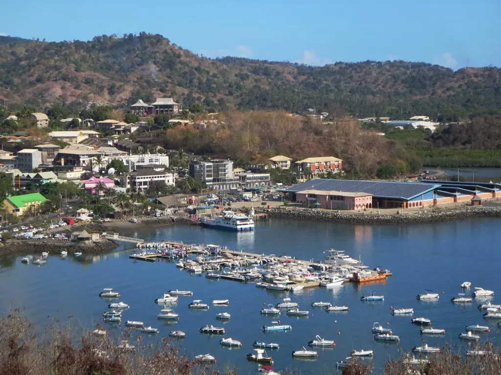 Mayotte city skyline