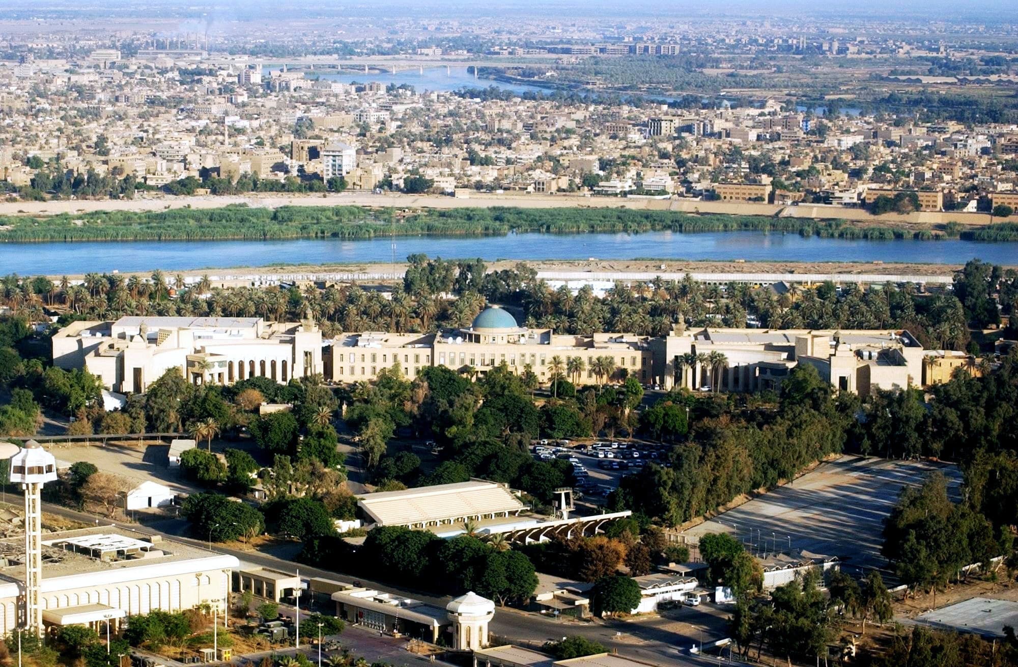 Baghdad city skyline