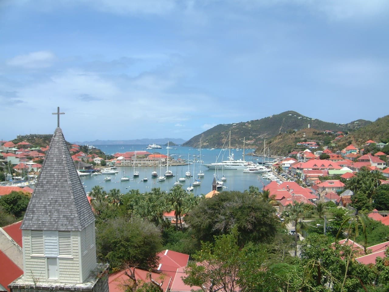 St. Barthélemy city skyline