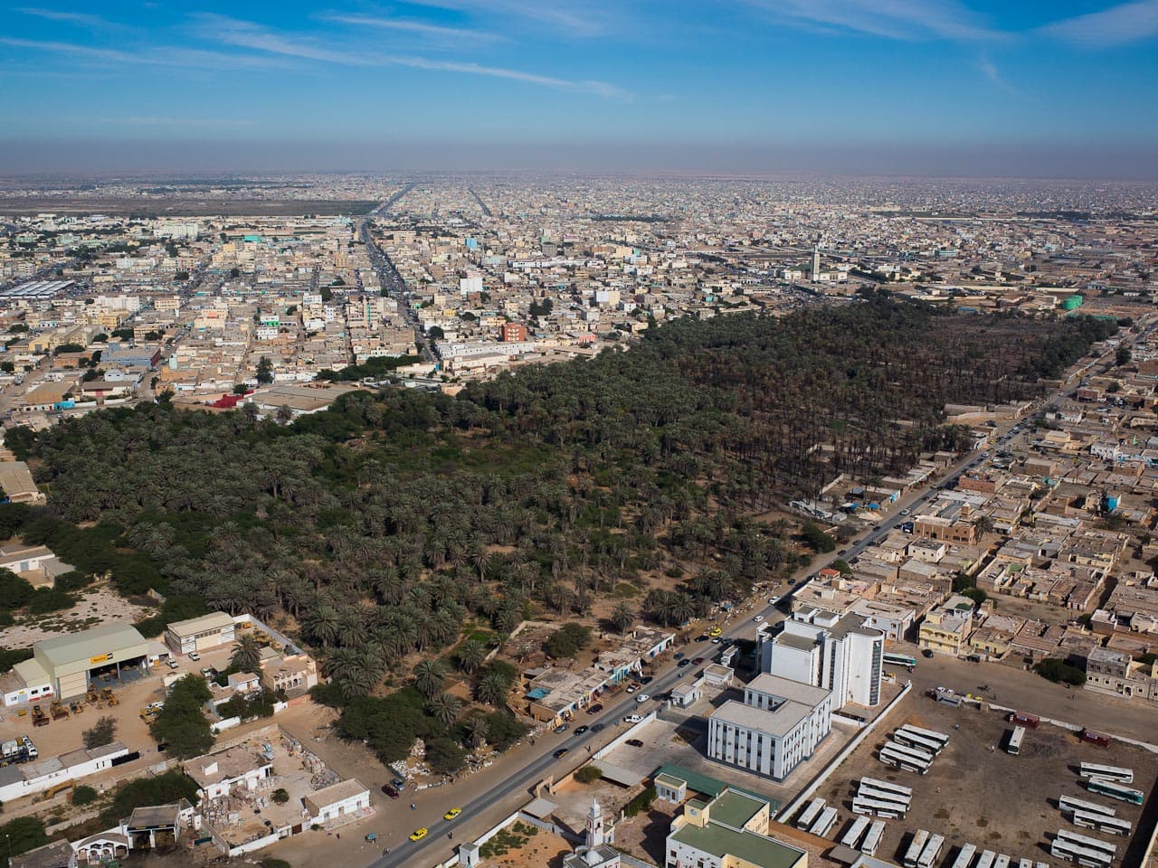 Mauritania city skyline