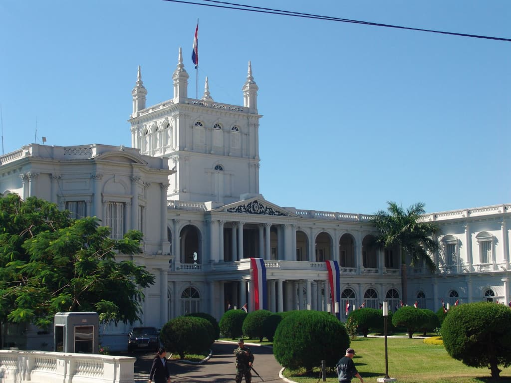 Paraguay city skyline