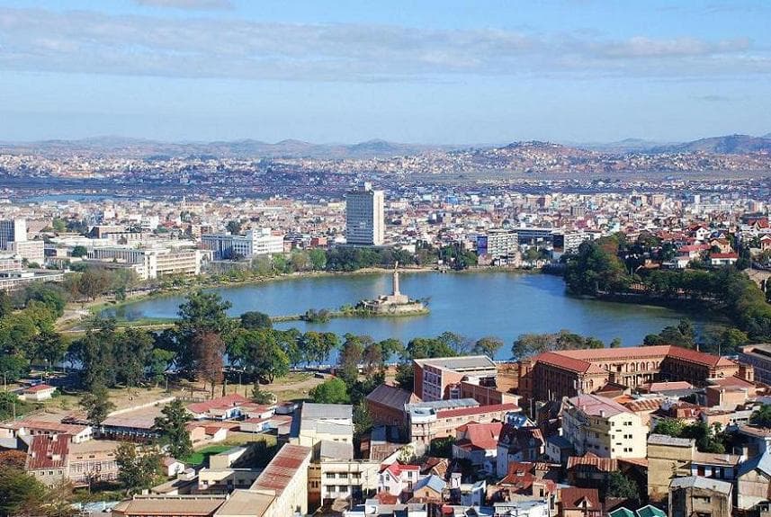 Madagascar city skyline