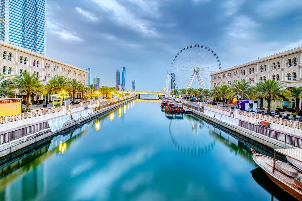 Sharjah city skyline