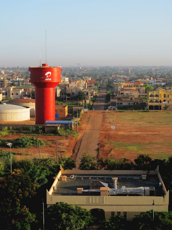 Burkina Faso city skyline