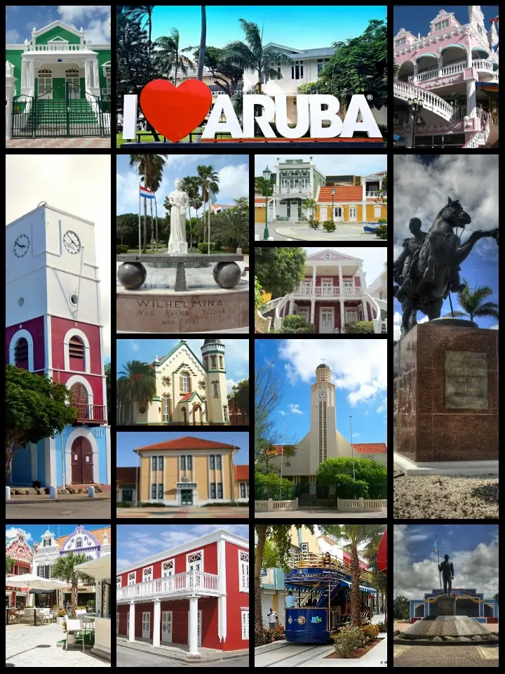 Aruba city skyline