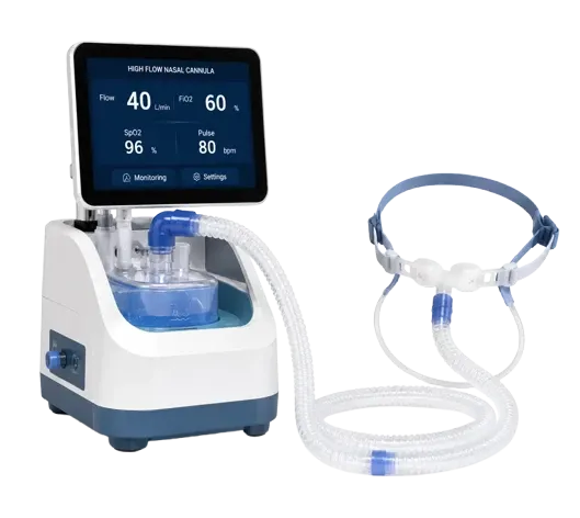 High-Flow Nasal Cannula (HFNC) Respiratory System