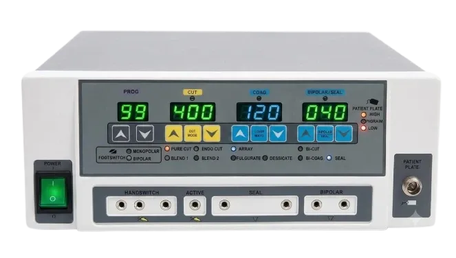 400W Electrosurgical Unit (ESU) with Vessel Sealing