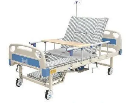 Manual Sectional Leg-Bending Hospital Bed (Middle Section)
