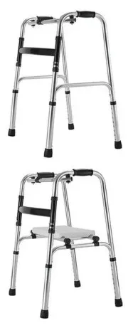 Foldable Walking Frame Aid (Carbon Steel)